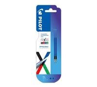 Recharge pour stylo effaçable Pilot FriXion Ball 4 couleurs pointe fine 0,5 m - Pochette de 2 - Encre bleue