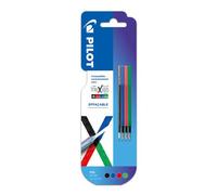 Recharge pour stylo effaçable Pilot FriXion Ball pointe fine 0,5 m - Pochette de 4 - assortis