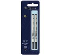 Recharge pour stylo roller, blister de 2, noir