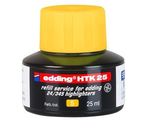 Recharge pour surligeur Ecoline Edding HTK 25 jaune