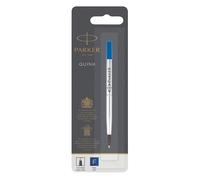 Recharge Roller Ball - PARKER - Quink - Pointe Fine - Encre Bleue - Blister X 1