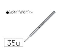 Recharge roller monteverde cross f pointe moyenne coloris noir tube 35 unites