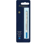 Recharge Roller - WATERMAN - Pointe Fine - Encre Bleue - Blister X 1 - Rechargeable