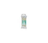 Recharge rouleau mini laque - Lot de 2 - 100 mm fibres velours 4 mm Ø16 mm Finition vert jaunâtre