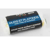 Recharge Rouleaux Brosse - Petits Murs Et Plafonds - 15Mm - 2 Pièces - Peintures Mates Ou Satinées - Toutes Surfaces - Amt