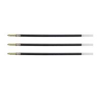 Recharge Stylo Bille - BIC - 4 COLOURS - Pointe Fine 0,8 mm - Couleur Bleue - Lot de 3