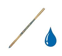 Recharge universelle stylo-bille courte laiton largeur moyenne coloris bleu
