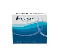 Recharge Waterman S0110950 Bleu 6 unités pour stylo plume
