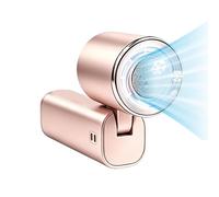 Rechargeable Desk Blower, Handheld Fan, 1.57x1.77x5.12 in Foldable Device with Strong Frame, LED Display Gear with Easy Setup, Household Supply Accessory for Apartment Dorm Garden Party Daily Routine
