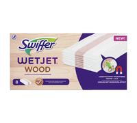 Recharges de Lingettes Effet Microfibres Wet Jet Wood