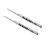 Recharges de stylo à bille NEO+ compatibles avec les stylos à bille Montblanc (2 x encre gel bleue)