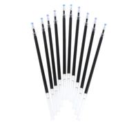 Recharges de stylo-bille 0,38 mm, noires - Stylo gel - Boîte de 10 pièces