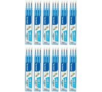 Recharges Pilot Frixion Ball 0.7 bleu clair- Set de 36 pièces