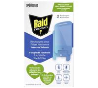 Recharges pour piège lumineux insectes volants Raid Essentials - lot de 2 plaques adhésives sans insecticide