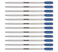 Recharges pour stylo à bille 8513 compatible Cross Pen 12 x BLUE INK CR 12 x BLUE INK