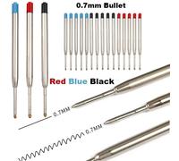 Recharges pour stylo à bille G2, 5/10/20 pièces, L: 3.9 pouces/99mm, pour pointe moyenne, bleu, rouge, noir, tiges d'encre pour l'écriture, papeterie de bureau