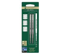 Recharges Pour Stylo Gel - Montblanc - Bleu - Pointe Large - Lot De 2 Recharges