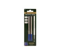 Monteverde Recharge Pointe Fine Compatible Stylos Roller Cross - Bleu (Lot de 2)