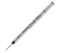 Recharges pour stylos à bille, à base d'eau, lot de 5, couleur noire