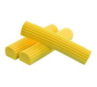 Recharges Tête Vadrouille 3 Pièces Éponge Absorbante Jaune Serpillère Balai Nettoyage