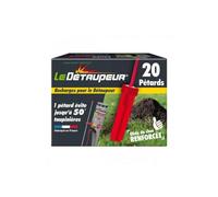 Recharges X20 pour Pieges Anti Taupes et Rats Taupiers | Utilisables sous la Pluie | Armement en Toute Sécurité