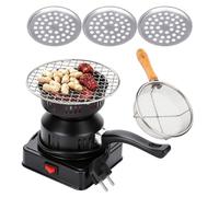 Réchaud à Chicha et Narguilé Chauffage Électrique Portable Avec Contrôle De | Réchaud à Charbon Pour Balcon, Terrasse, Salon, Cuisine, Table et Espace Intérieur