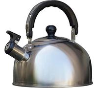 Réchaud à gaz et bouilloire de camping en acier inoxydable