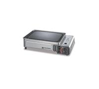 Plancha gaz portable - KEMPER - plaque anti adhésive - 2300W - valise de transport