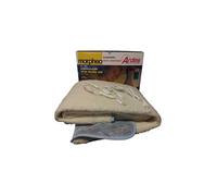 Couverture chauffante double Ardes AR423 en laine mélangée 150 x 160 cm beige