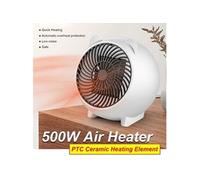 Réchauffeur D'air électrique Portatif 500W PTC Chauffage électrique Chauffage