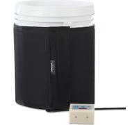 Réchauffeur de fût métallique 18,93 L, 250 W, réglable de 0 à 63 °C, avec thermostat indépendant
