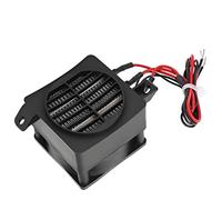 Réchauffeur en Céramique, 220V 300W Isolé Type Élément Chauffant en Céramique Avec Ventilateur, Réchauffeur de Chauffage à Air Thermostatique éLectrique en Céramique