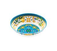 Guzzini Bol en Mélamine Ø 30 cm 'FLOWER&LEMON' - Floral - Moulage par Injection - Passe au Lave-vaisselle