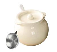 Récipient à Graisse de Bacon 1,5 L Récipient de Stockage de Matière Grasse | Pot à Graisse avec Spatule et Tamis Pour la Cuisine la Cuisson la Pâtisserie le Petit-déjeuner et