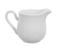 Récipient à Lait en Céramique 240ml Bec Verseur pour Café | Poignée Intégrée, Finition Émaillée Brillante, Adapté au Réfrigérateur, pour Thé, Sauces, Sirop et Petit-déjeuner