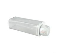 Récipient à lessive avec couvercle hermétique, boîte de rangement résistante à l'humidité et distributeur de savon liquide pour l'organisation de la maison, boîte de nettoyage transparente (1900 ml)