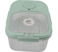 Récipient à riz Cuisine Boîte de stockage de riz pour aliments secs Distributeur de riz hermétique Corbeille de stockage de riz Distributeur de céréales pour la maison Seau de petite capacité 5kg Vert