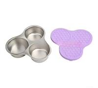 Récipient alimentaire portable en acier inoxydable avec couvercle étanche pour condiments, herbes, assaisonnement, cuisine, orange pêche, 510 ml (violet)