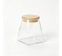 Récipient alimentaire trapézoïdal 750 ml pour récipient alimentaire | Volume de 750 ml, stabilité de la base carrée, design facile à saisir, organisateur de garde-manger, convient pour les