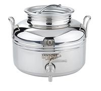 Récipient bidon, fût soudé pour huile avec robinet 5 l