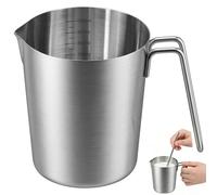 Récipient de 1 litre, gobelet de mélange pour mixeur plongeant, en acier inoxydable