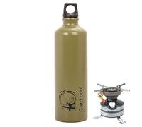 Récipient de carburant en métal - Bouteille de stockage d'alcool de 750 ml, réservoir d'huile liquide, réservoir d'huile liquide, bidon léger | Bouteille d'additif d' portable pour camping