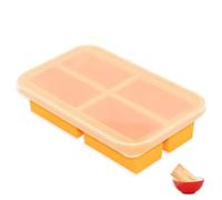 Récipient de congélation, en silicone, avec couvercle, 1 tasse, 250 ml, extra large, sans BPA, empilable, pour aliments, soupe, bouillon, sauce