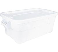Récipient de stockage avec couvercle, blanc, convient pour GN 1/1 (200 mm)