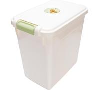 Récipient de stockage de riz étanche à l'air et épaissi en PP avec couvercle pour farine et céréales Couleur pure 15kg / 33.1lb