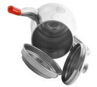 Récipient D'huile Cuisine 250ml en Acier Inoxydable Argenté