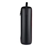 Récipient élégant en EVA pour transporter en toute sécurité 1 bouteille dans une valise ou un sac à dos de voiture, Noir/blanc, Beauté de masse