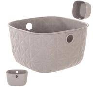 CURVER SOFTEX M 12,5L Panier de rangement 37,9 x 29,2 x 14,3 cm, gris 00575-Z70