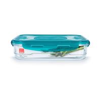 Récipient Ibili Perfect Tritan 2L Rectangulaire Plat Turquoise Hermétique