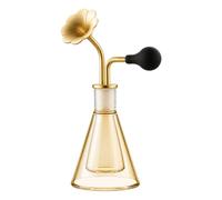 Récipient Présentation Fragrance Verre Double Couche Conique-E 100ml | Récipient Présentation Fragrance Tête Métal Laiton Anti-Oxydation Pompe Air